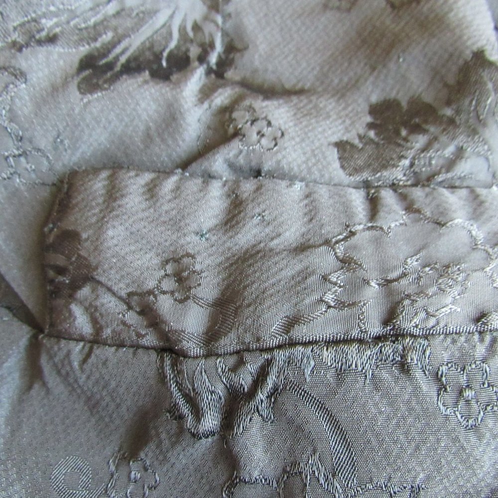 Reversible Asian Oriental Silk Jacket with Pockets Size Womens Small - Picture 5 of 8